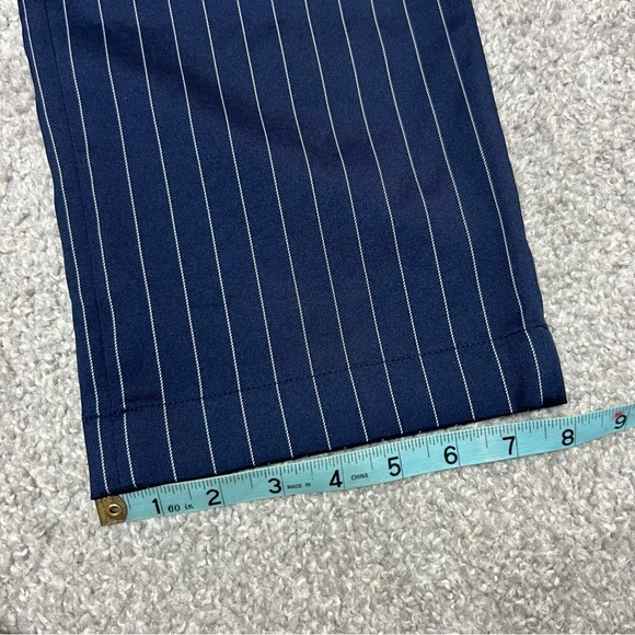 Ralph Lauren RLX USA Pinstripe Pants Men 32x30 Team Olympics Polyester 80s Style - Picture 3 of 10